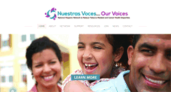Desktop Screenshot of nuestrasvoces.org